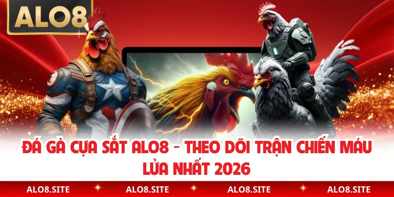Đá Gà Cựa Sắt Alo8 - Theo Dõi Trận Chiến Máu Lửa Nhất 2026